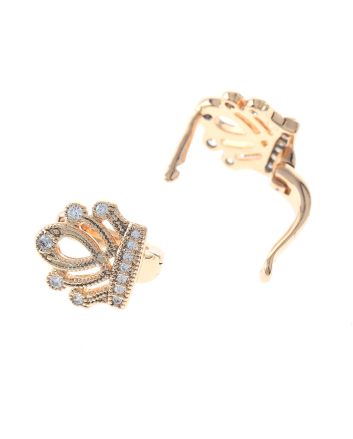 Cubic Zirconia Hoop Earrings