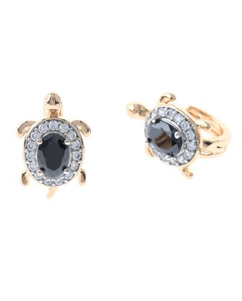 Cubic Zirconia Hoop Earrings