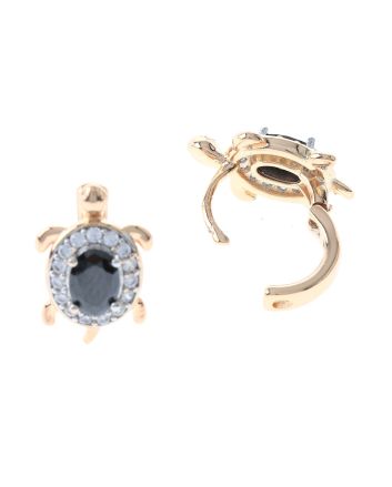 Cubic Zirconia Hoop Earrings