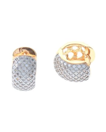 Cubic Zirconia Hoop Earrings