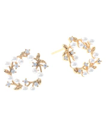 Cubic Zirconia Stud Earrings