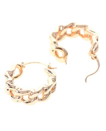 Gold Plated Hoop Earrings