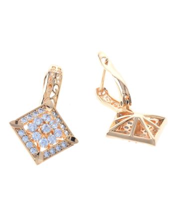 Cubic Zirconia Post Earrings