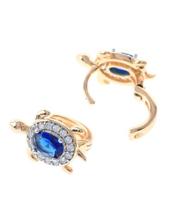Cubic Zirconia Hoop Earrings