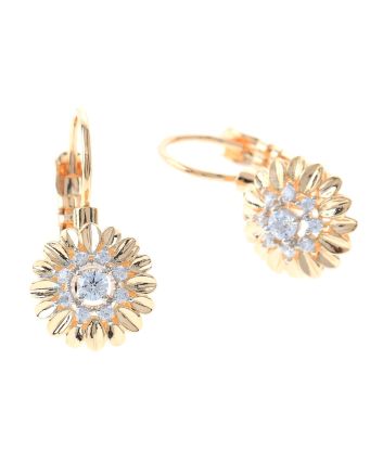 Cubic Zirconia Hook Earrings