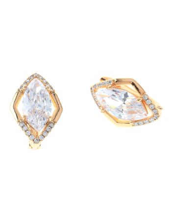 Cubic Zirconia Post Earrings