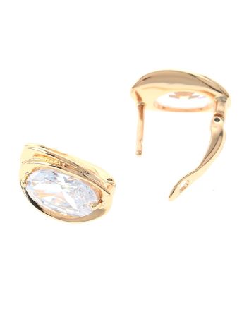 Cubic Zirconia Post Earrings