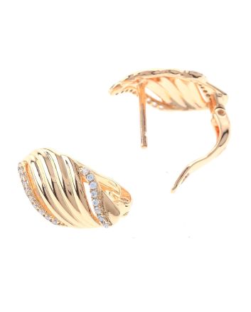 Cubic Zirconia Post Earrings