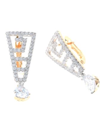 Cubic Zirconia Post Earrings