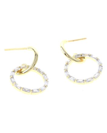 Cubic Zirconia Post Earrings