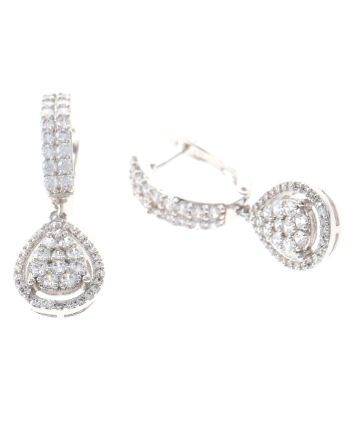 Cubic Zirconia Post Earrings