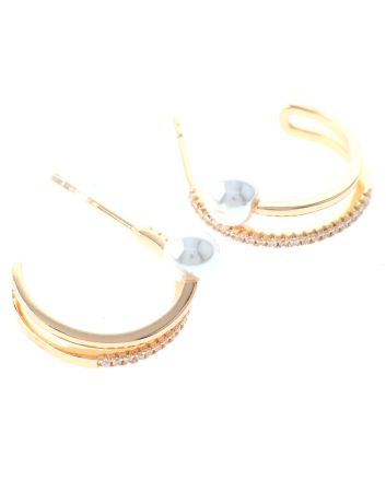 Cubic Zirconia Post Earrings