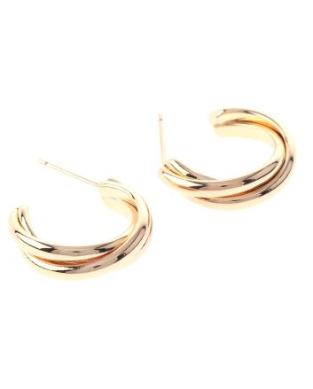 Gold Plated Post Earrings
