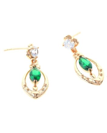 Cubic Zirconia Post Earrings