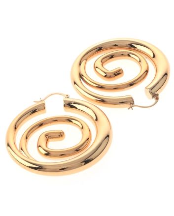 Gold Plated Hoop Earrings
