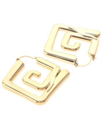 Gold Plated Hoop Earrings