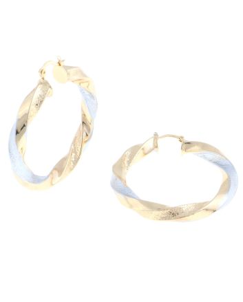 Gold Plated Hoop Earrings