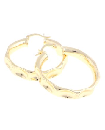 Gold Plated Hoop Earrings