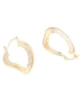 Gold Plated Hoop Earrings