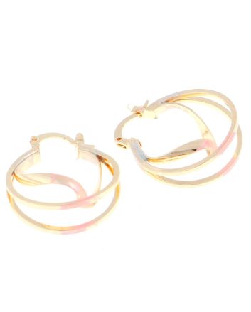 Gold Plated Hoop Earrings