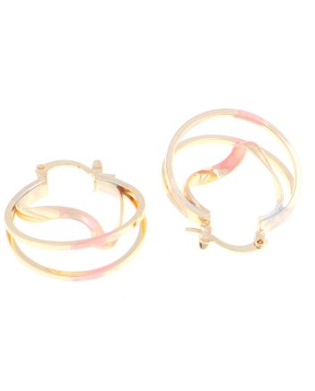 Gold Plated Hoop Earrings