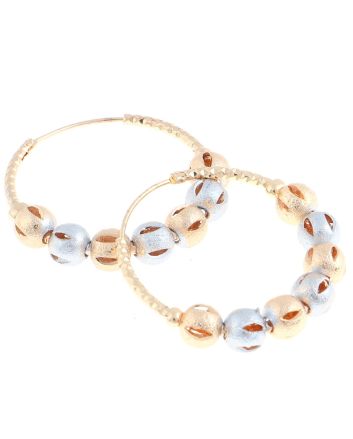 Gold Plated Hoop Earrings