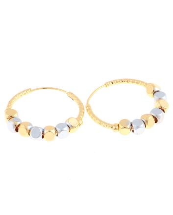 Gold Plated Hoop Earrings