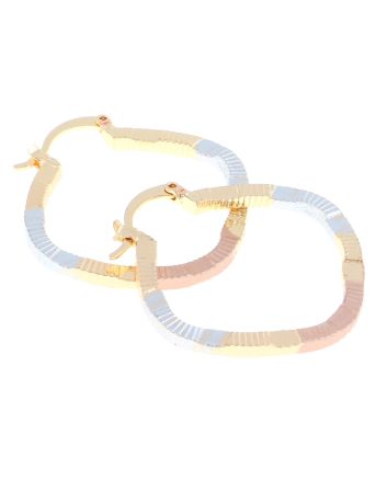 Gold Plated Hoop Earrings