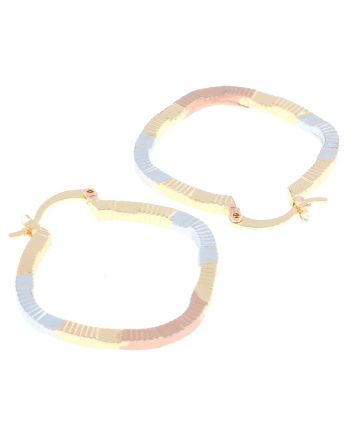 Gold Plated Hoop Earrings