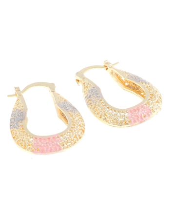 Gold Plated Hoop Earrings