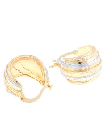 Gold Plated Hoop Earrings
