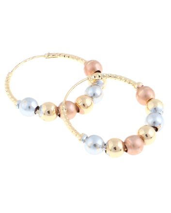 Gold Plated Hoop Earrings