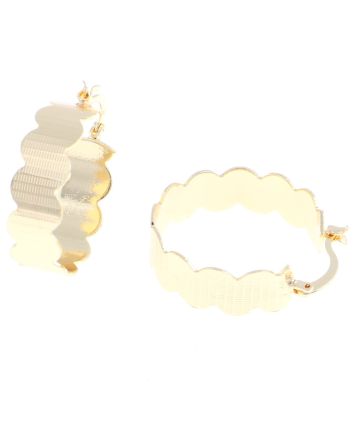 Gold Plated Hoop Earrings