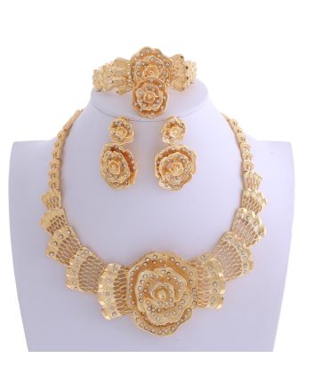 Gold Plated Necklace Set