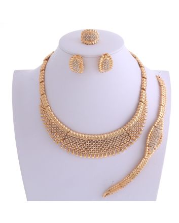 Gold Plated Necklace Set