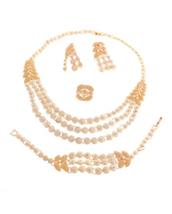 Gold Plated Necklace Set