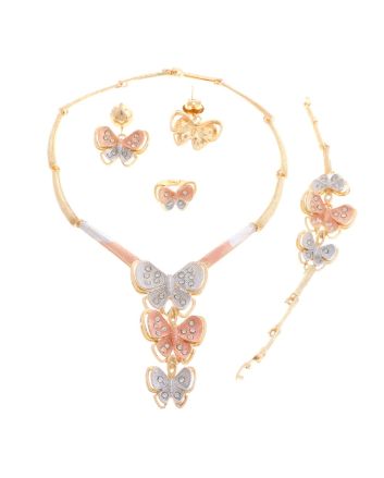 Gold Plated Necklace Set