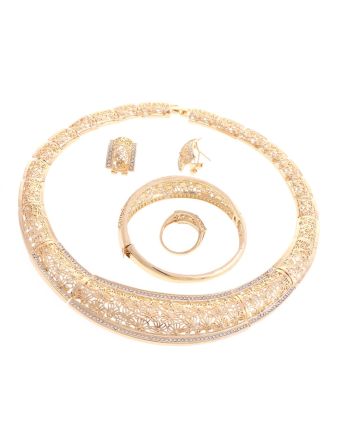 Gold Plated Necklace Set