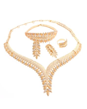 Gold Plated Necklace Set