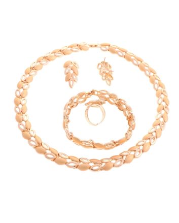 Gold Plated Necklace Set