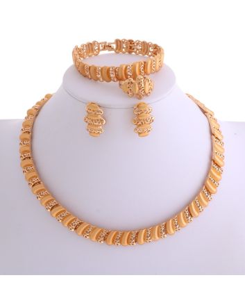 Gold Plated Necklace Set