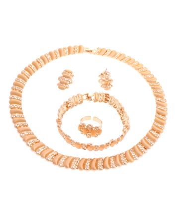 Gold Plated Necklace Set