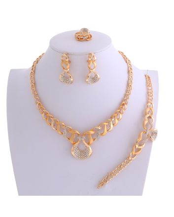 Gold Plated Necklace Set