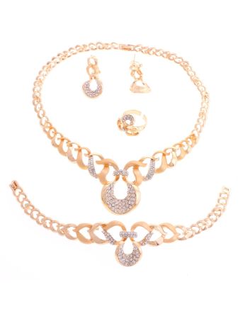 Gold Plated Necklace Set