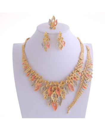 Gold Plated Necklace Set