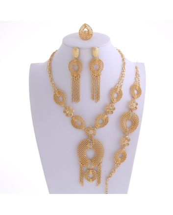 Gold Plated Necklace Set