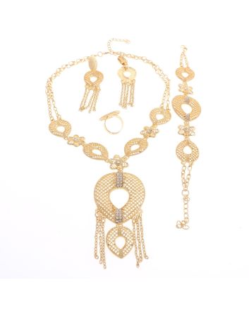 Gold Plated Necklace Set