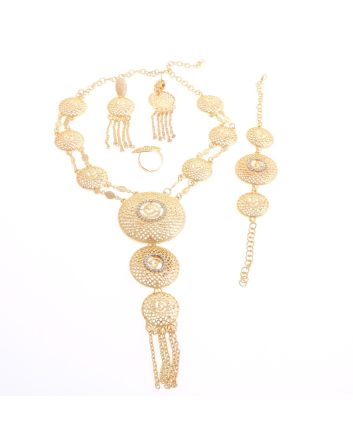 Gold Plated Necklace Set