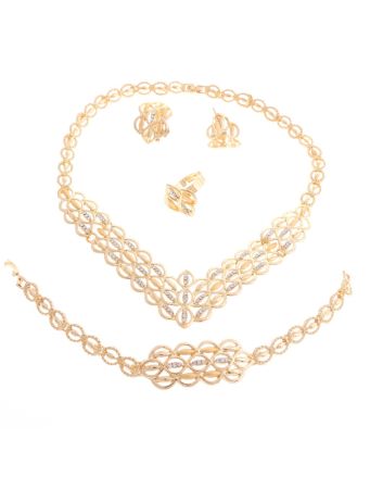Gold Plated Necklace Set