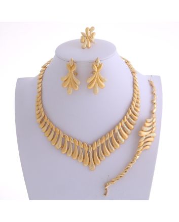 Gold Plated Necklace Set